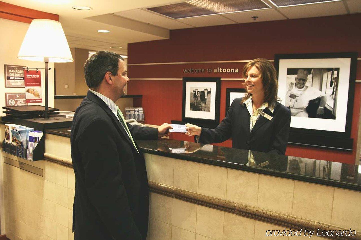 Hampton Inn Altoona Interiør bilde